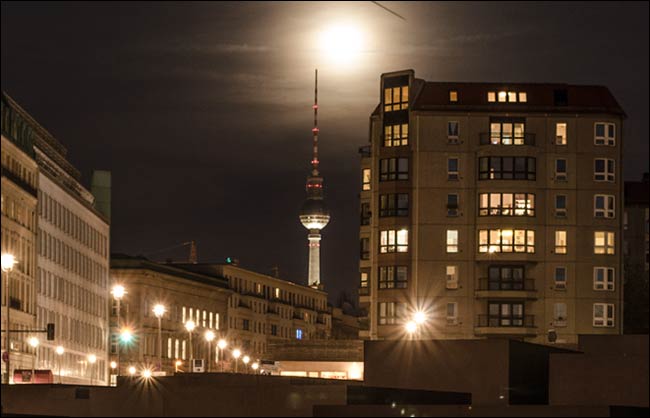 moon over berlin